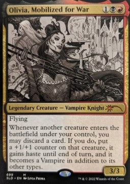 Olivia, Mobilized for War SLD-699 Mythic Englisch
