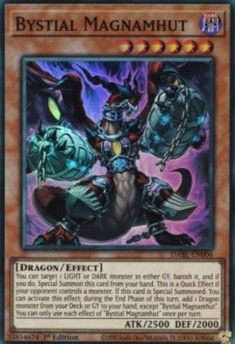 Bystial Magnamhut DABL-EN006 Super Rare Englisch