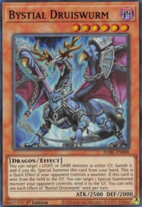 Bystial Druiswurm DABL-EN008 Super Rare Englisch