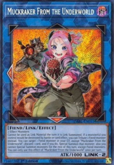 Muckraker From the Underworld (V.1) DABL-EN051 Secret Rare Englisch