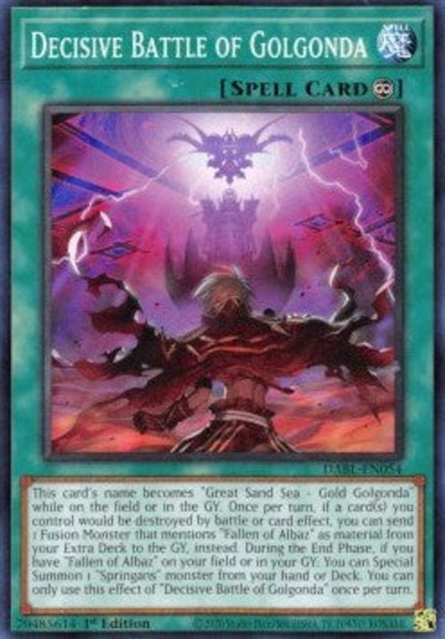 Decisive Battle of Golgonda DABL-EN054 Common Englisch