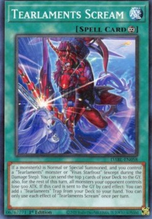 Tearlaments Scream DABL-EN058 Common Englisch