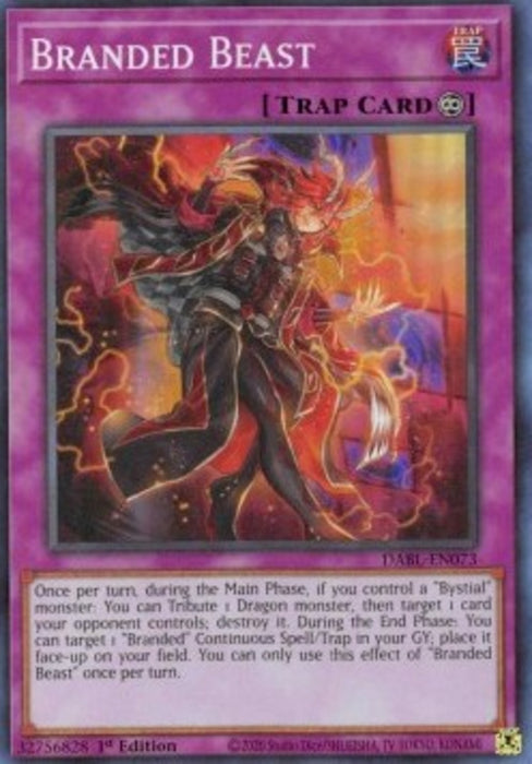 Branded Beast DABL-EN073 Super Rare Englisch