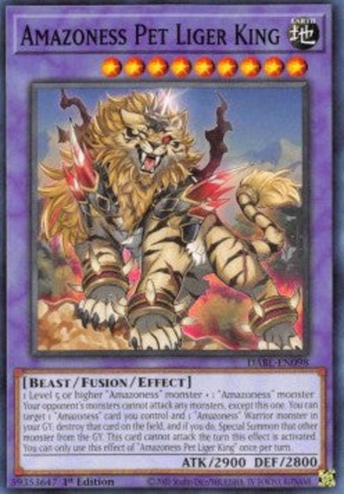 Amazoness Pet Liger King DABL-EN098 Common Englisch
