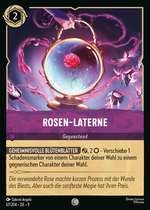 Rosen-Laterne 9FAB-067 Common Deutsch