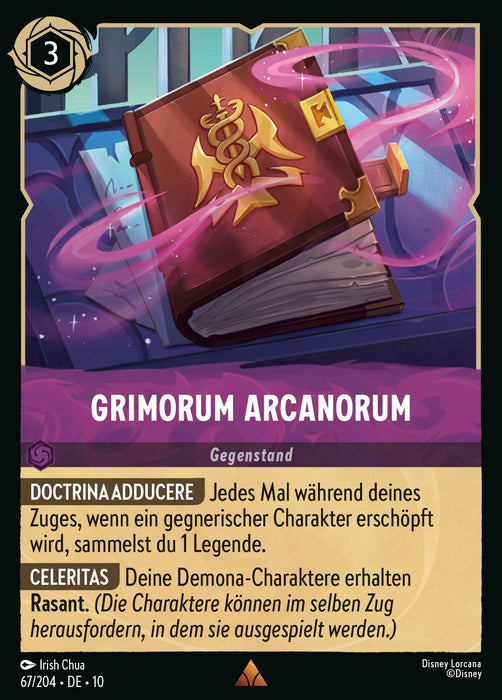 Grimorum Arcanorum 10WHI-067 Rare Deutsch