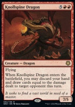 Hügelrücken-Drache GN3-82 Rare Deutsch