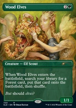 Wood Elves SLDO2-1101 Rare Englisch