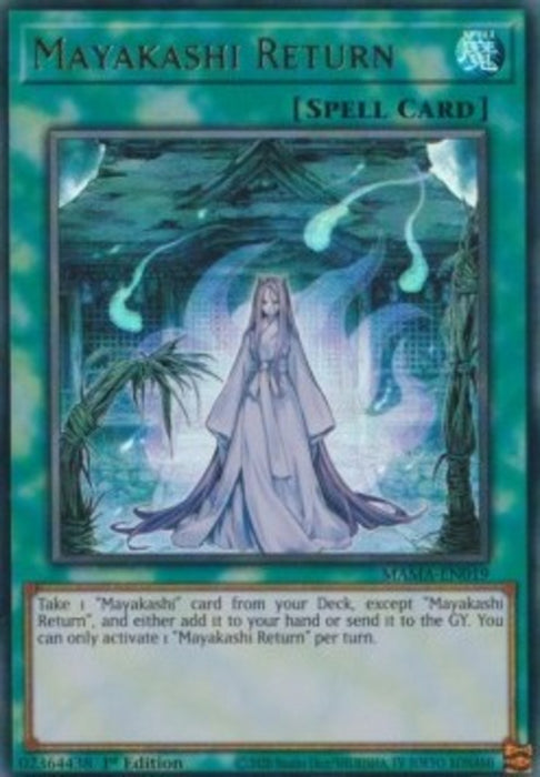 Mayakashi Return MAMA-EN019 Ultra Rare Englisch