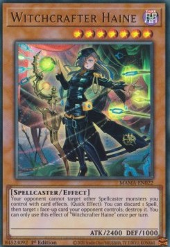 Yugioh Witchcrafter Haine MAMA-EN022 Ultra Rare Englisch kaufen ReCollectibles Yugioh Witchcrafter Haine MAMA-EN022 Ultra Rare Englisch kaufen ReCollectibles