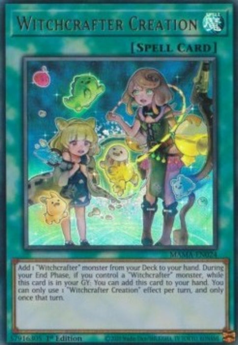 Witchcrafter Creation MAMA-EN024 Ultra Rare Englisch