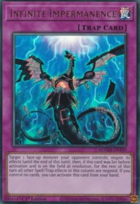 Infinite Impermanence MAMA-EN100 Ultra Rare Englisch