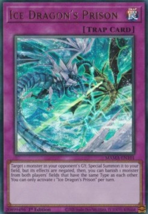 Ice Dragon's Prison MAMA-EN101 Ultra Rare Englisch
