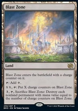 Blast Zone BRO-258 Rare Englisch
