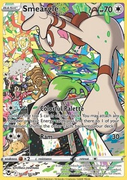 Smeargle SIT-TG10 Holo Rare Englisch