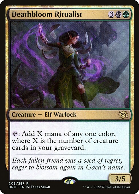 Magic: Deathbloom Ritualist