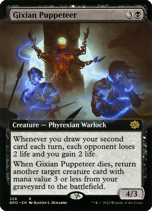 Gixian Puppeteer XBRO-328 Rare Englisch