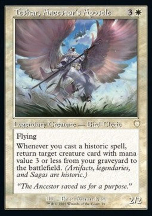 Teshar, Ancestor's Apostle BRC-77 Rare Englisch