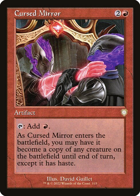 Cursed Mirror BRC-115 Rare Englisch