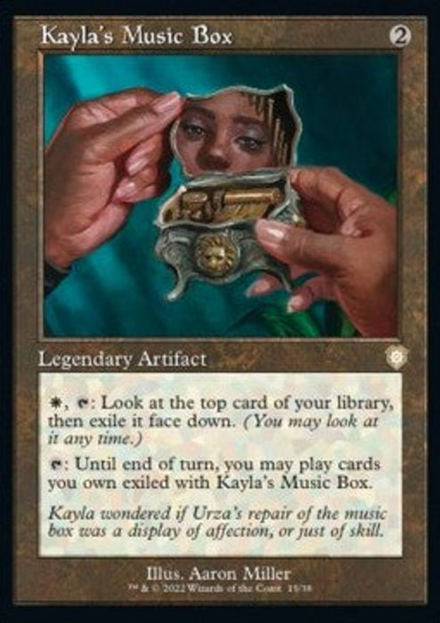 Kayla's Music Box BRC-15 Rare Englisch