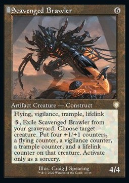 Scavenged Brawler BRC-17 Rare Englisch