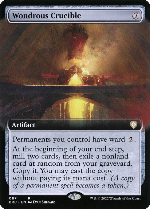 Wondrous Crucible XBRC-67 Rare Englisch