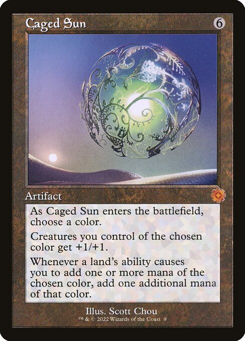 Caged Sun (V.1) BRR-9 Mythic Englisch