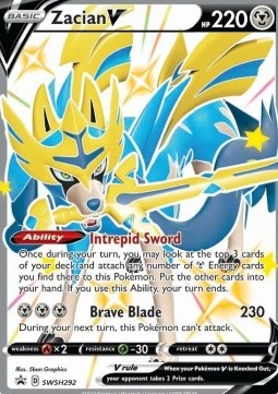 Zacian V SWSH-292 Promo Englisch
