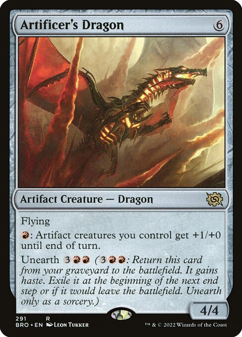Magic: Artificer's Dragon
