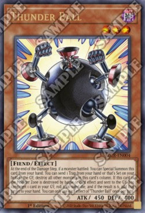 Thunder Ball BLCR-EN004 Ultra Rare Englisch