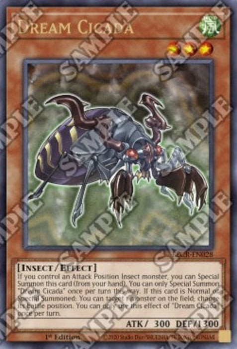 Dream Cicada BLCR-EN028 Ultra Rare Englisch