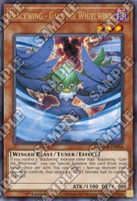 Blackwing - Gale the Whirlwind BLCR-EN056 Ultra Rare Englisch