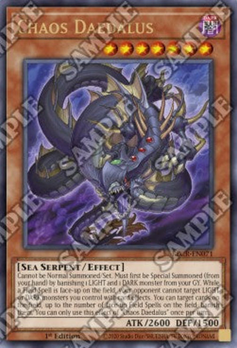Chaos Daedalus BLCR-EN071 Ultra Rare Englisch