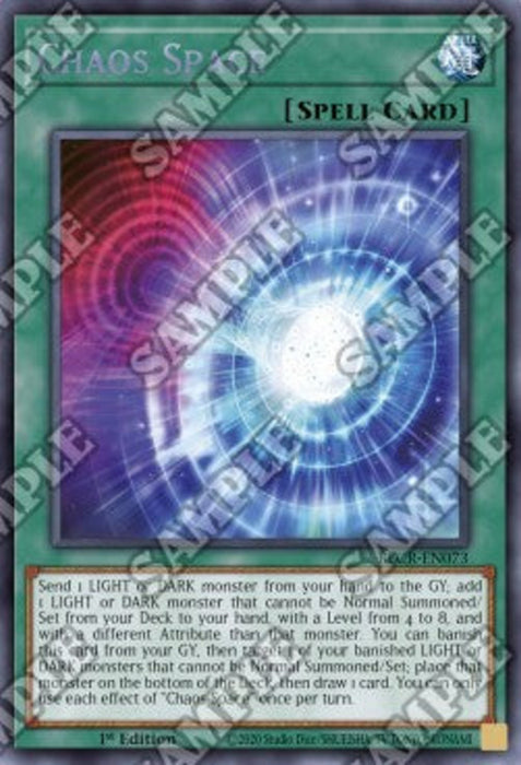 Chaos Space BLCR-EN073 Secret Rare Englisch