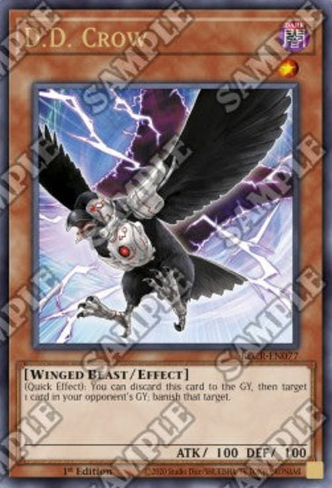 D.D. Crow BLCR-EN077 Ultra Rare Englisch