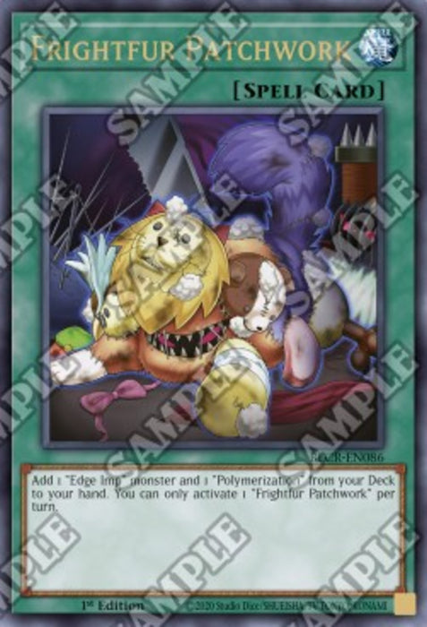 Frightfur Patchwork BLCR-EN086 Ultra Rare Englisch