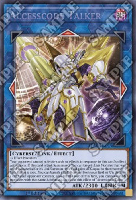 Accesscode Talker (V.1) BLCR-EN093 Secret Rare Englisch