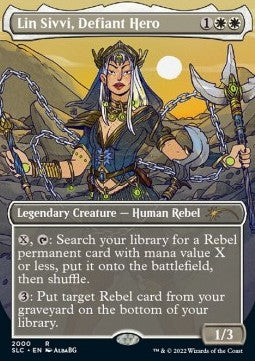 Lin Sivvi, Defiant Hero SLD30CK-2000 Rare Englisch