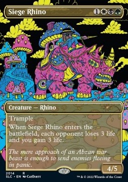 Siege Rhino SLD30CK-2014 Rare Englisch