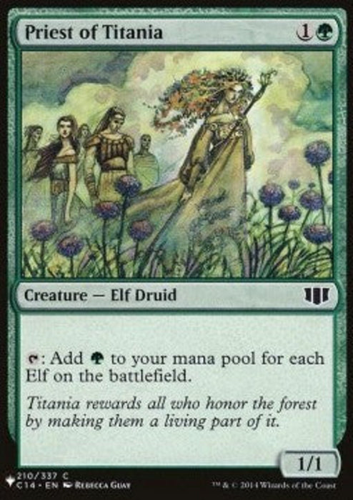 Priest of Titania ZNL-210 Common Englisch