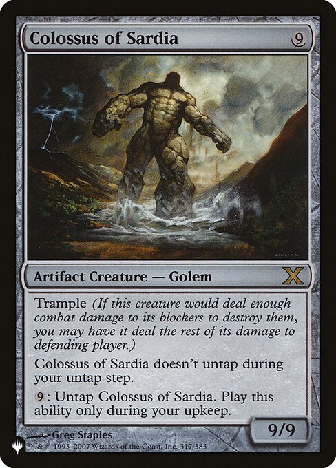 Magic: Colossus of Sardia