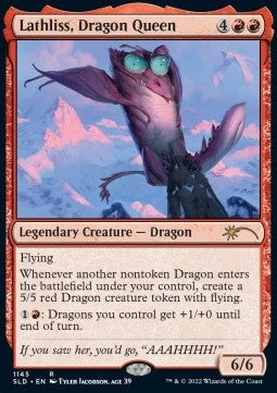 Lathliss, Dragon Queen (V.1) SLDXL2-1145 Rare Englisch