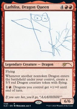 Lathliss, Dragon Queen (V.2) SLDXL2-1146 Rare Englisch
