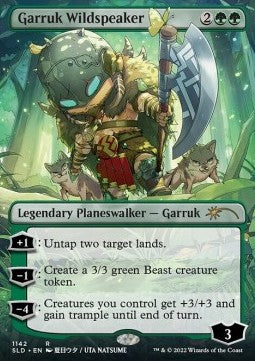 Garruk Wildspeaker SLDLILR-1142 Rare Englisch
