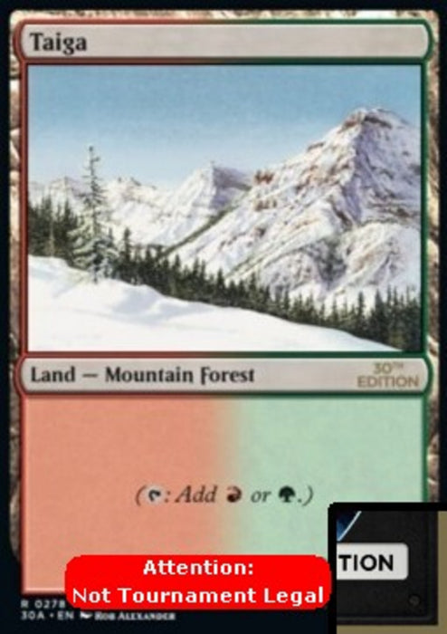 Taiga (V.1) 30A-278 Rare Englisch