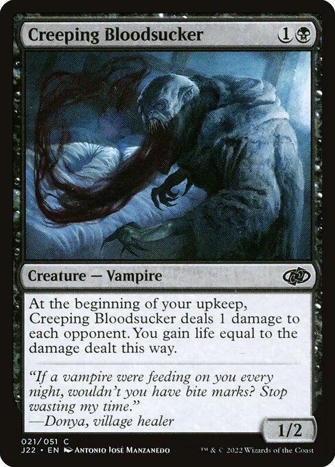 Creeping Bloodsucker J22-21 Common Englisch