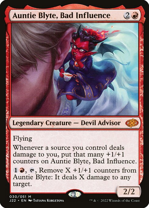 Magic: Auntie Blyte, Bad Influence