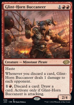 Glint-Horn Buccaneer J22-539 Rare Englisch