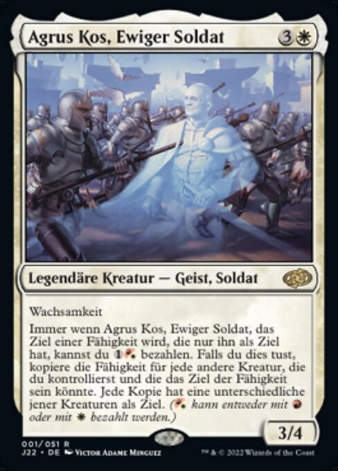 Magic: Agrus Kos, Eternal Soldier