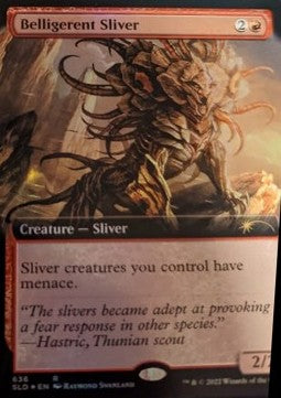 Belligerent Sliver SLD-636 Rare Englisch